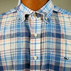 Vineyard Vines Men Classic Fit Tucker Shirt Large